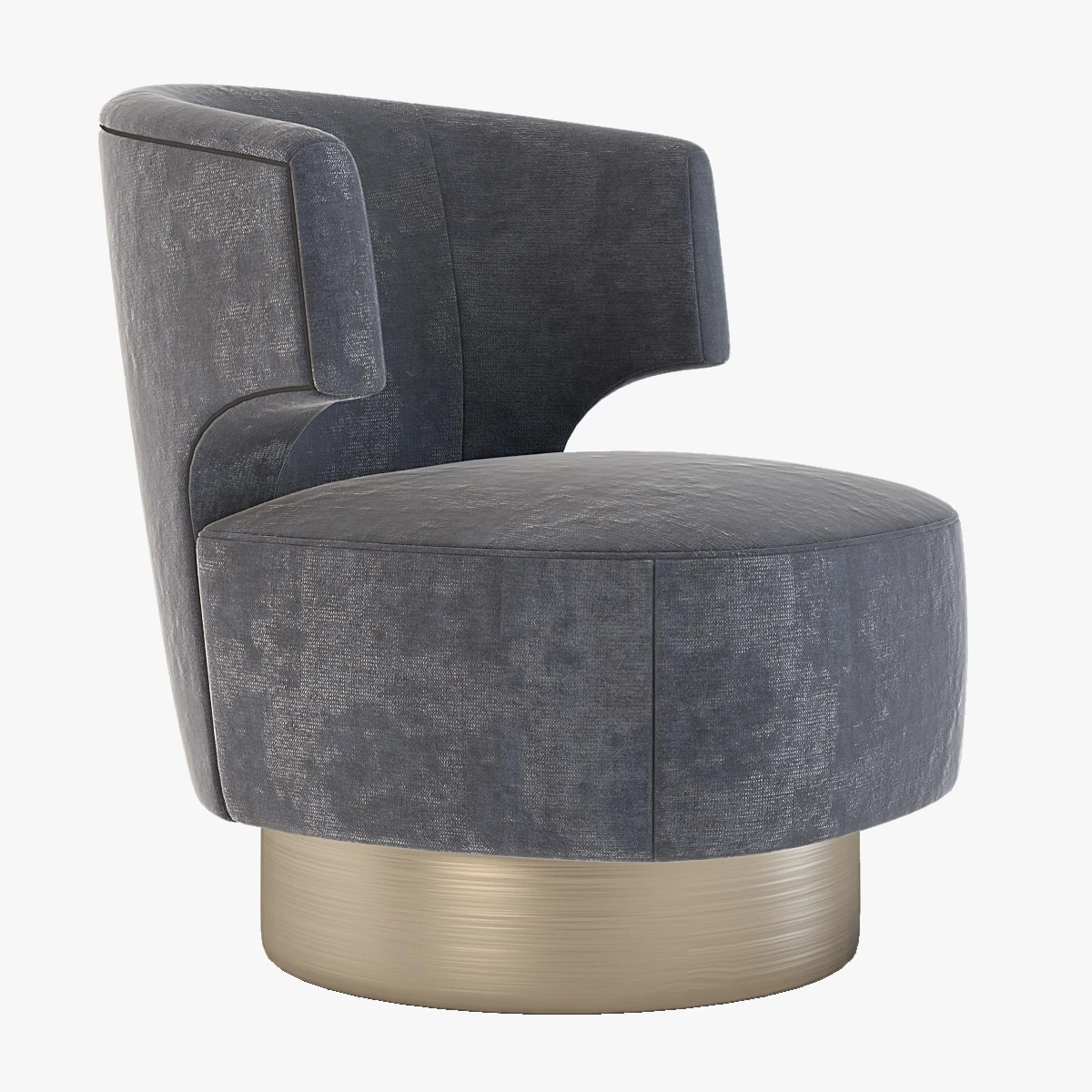 Mesa Occasional Side Chair 3D Model_01